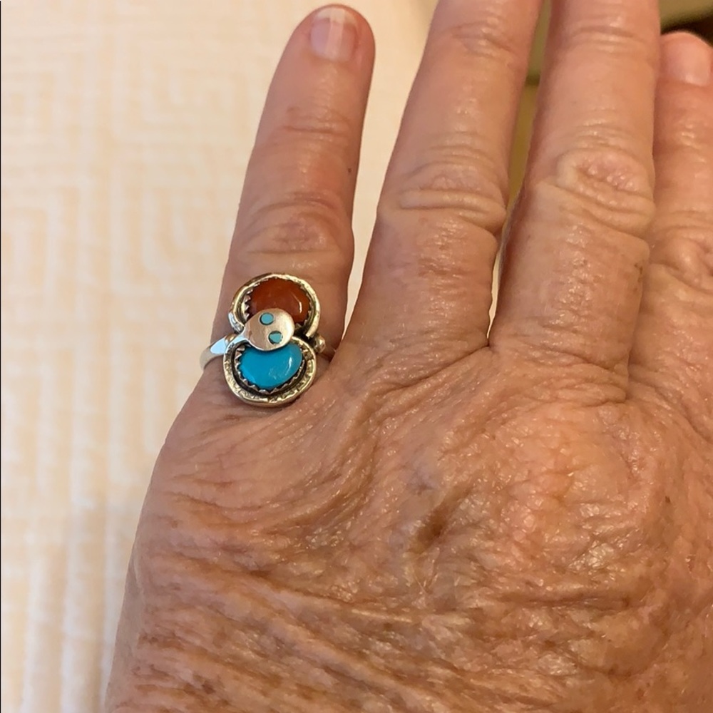 EFFIE C ZUNI AMERICAN INDIAN RING